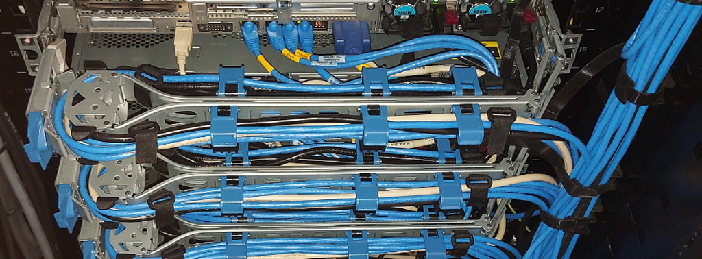 Equipment rack wiring